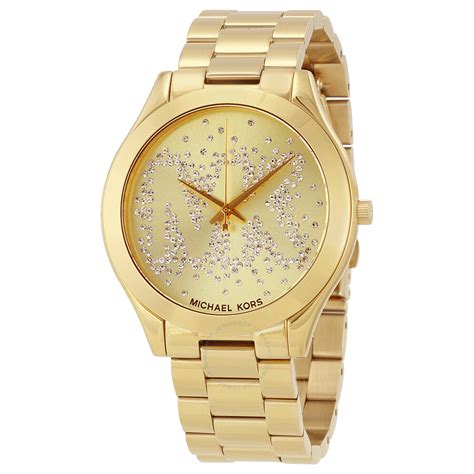 michael kors watch arm candy|Slim Runway Gold.